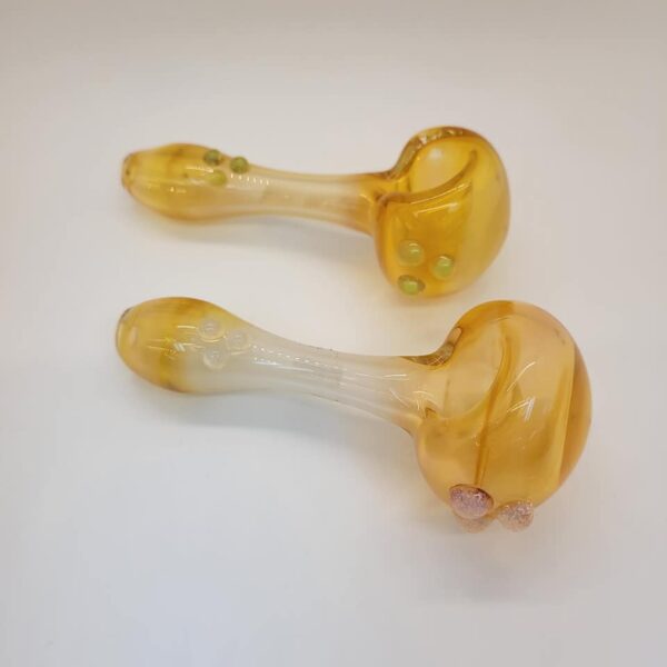 4" USA Gold Fumed Hand Pipe