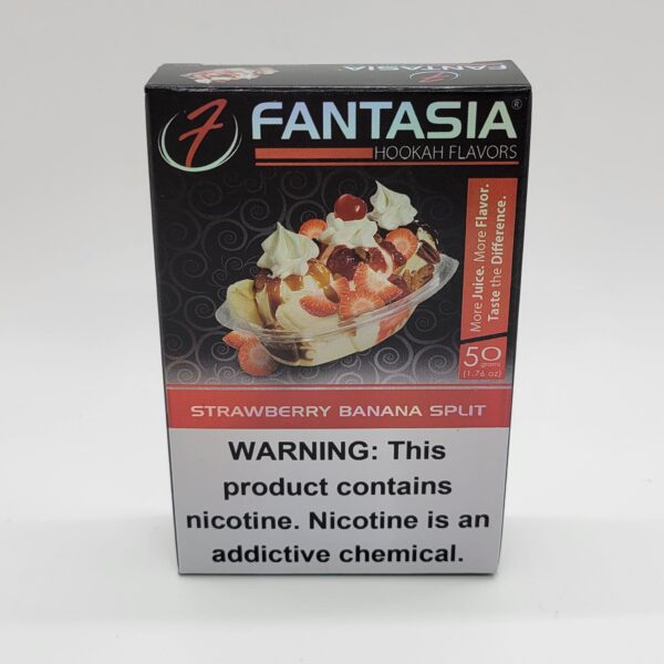 Fantasia Strawberry Banana Split 50g Hookah Tobacco