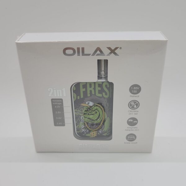 Oilax Cito Pro 2 in 1 Wax & Cart Vape Dollar Crocodile Design