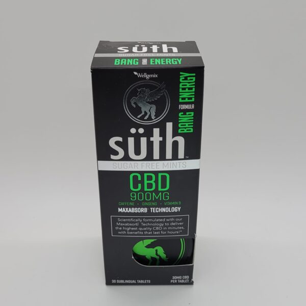 Suth 900mg CBD Bang Energy Sugar Free Mints