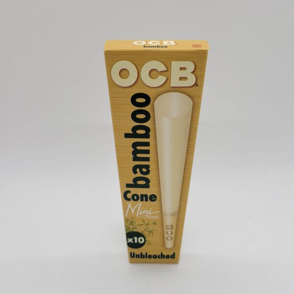 OCB Bamboo Mini 70mm Cones - 10 Pack
