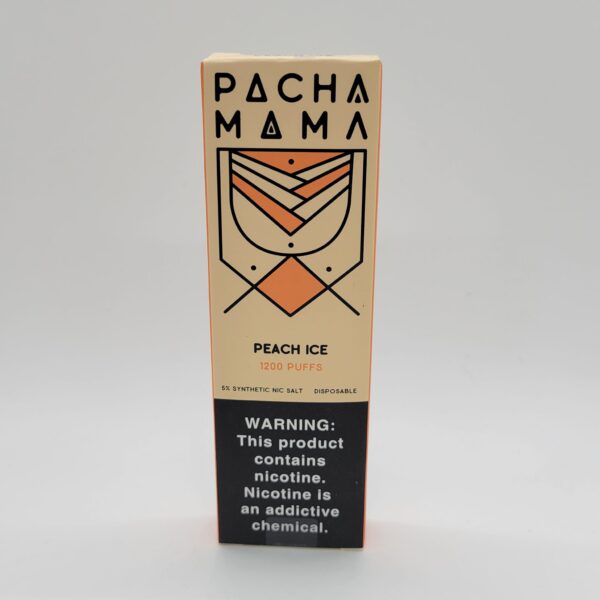 Pacha Mama Peach Ice Disposable Vape 1200 Puffs