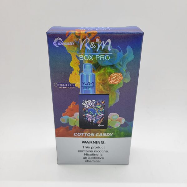 R&M Box Pro Cotton Candy Disposable Vape 6000 Puffs