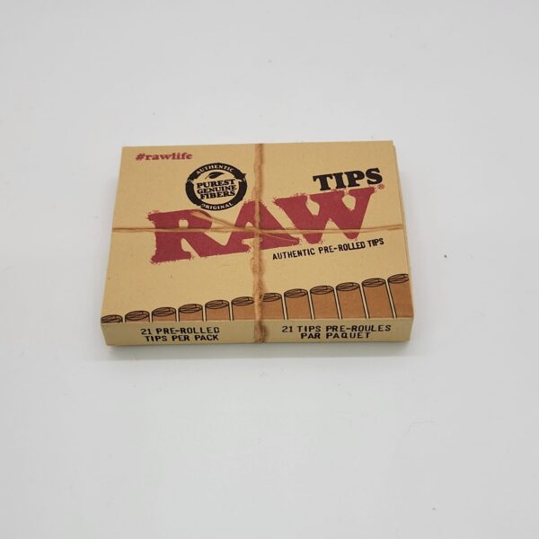 Raw Pre-Rolled Tips - 21 Pack
