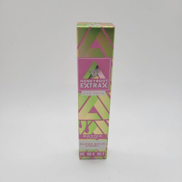 Honeyroots Extrax 2g Vape with HHC HHCO and HHCP - Super Sour Diesel