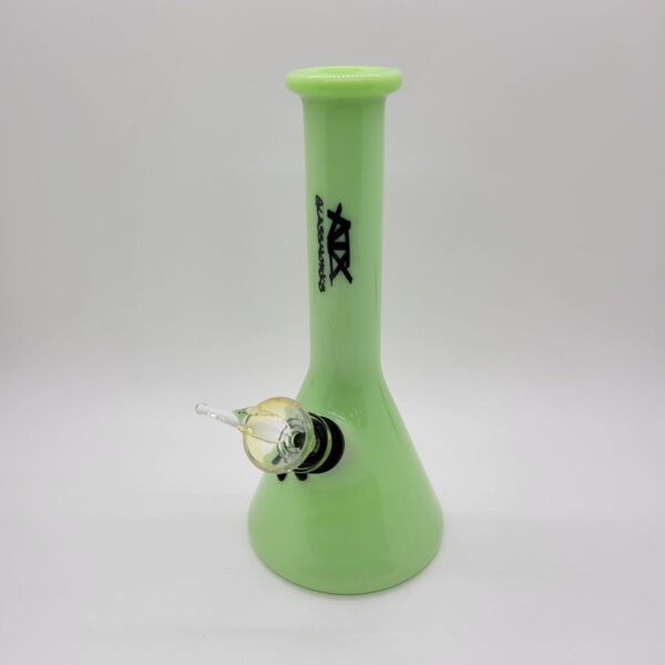 ATX Glassworks 8" Green Beaker