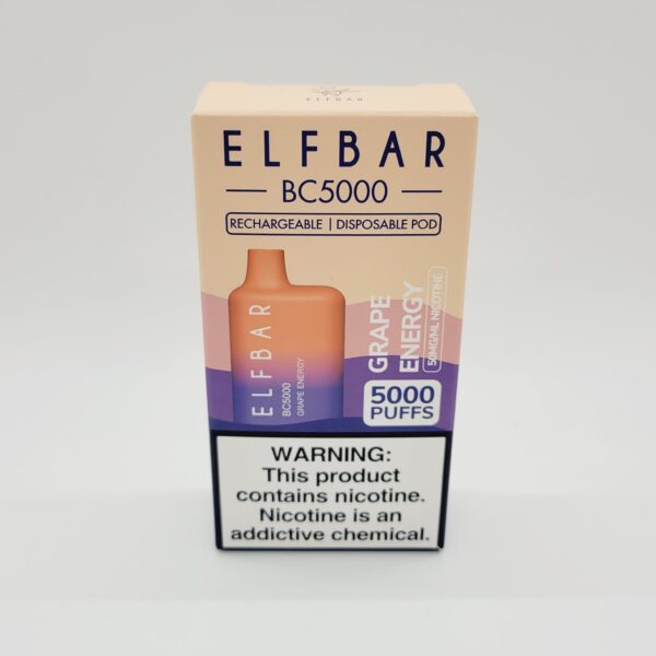 Elf Bar BC5000 Grape Energy