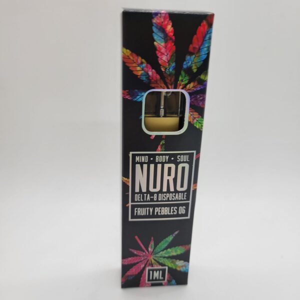 Nuro 1ml Fruity Pabbles OG Delta-8 Disposable Vape