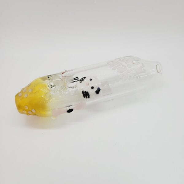 Fire Head Glass 7-inch Hello Kitty Steam Roller Pipe