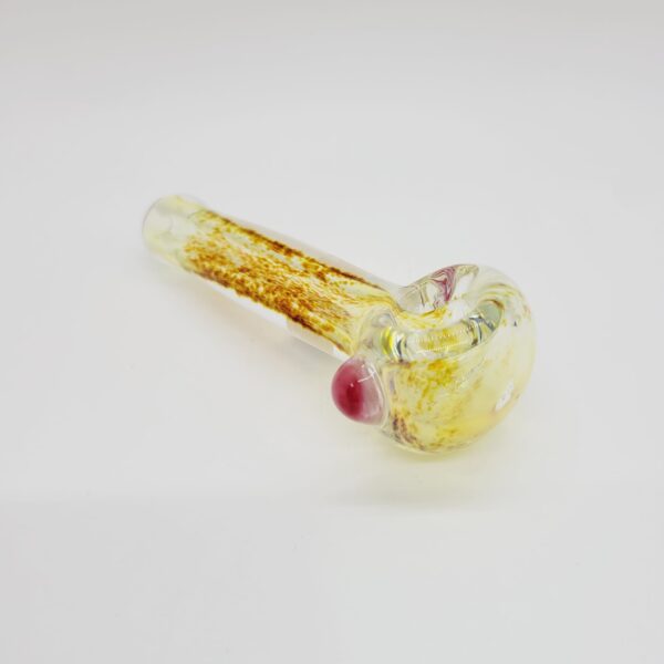 Rockin' A Glass 4" Frit & Fume Spoon Pipe