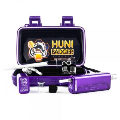 Huni Badger Purple Portable Dab Rig