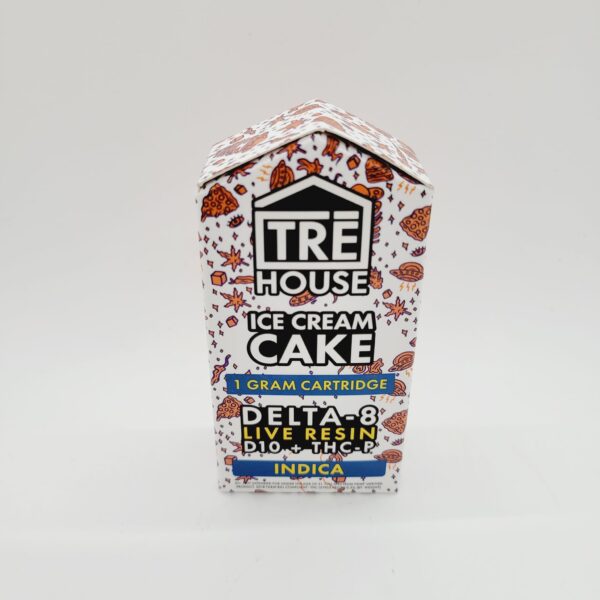 Tre House 1g D8 D9 D10 & THCP Ice Cream Cake Indica Cartridge