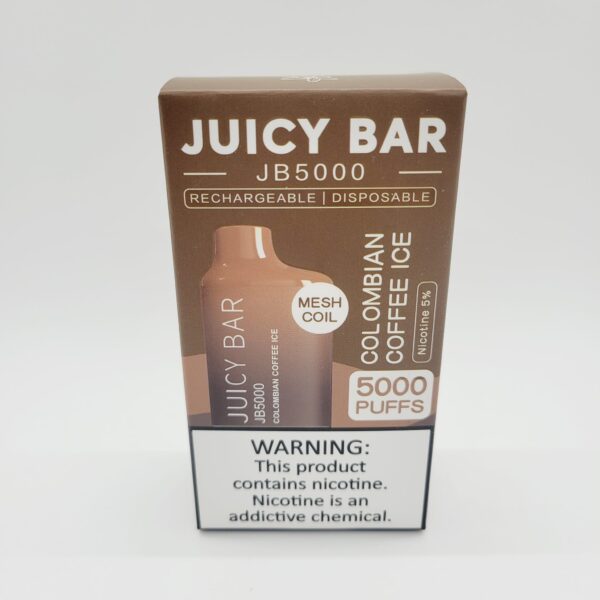 Juicy Bar JB5000 Colombian Coffee Ice Rechargeable Disposable Vape