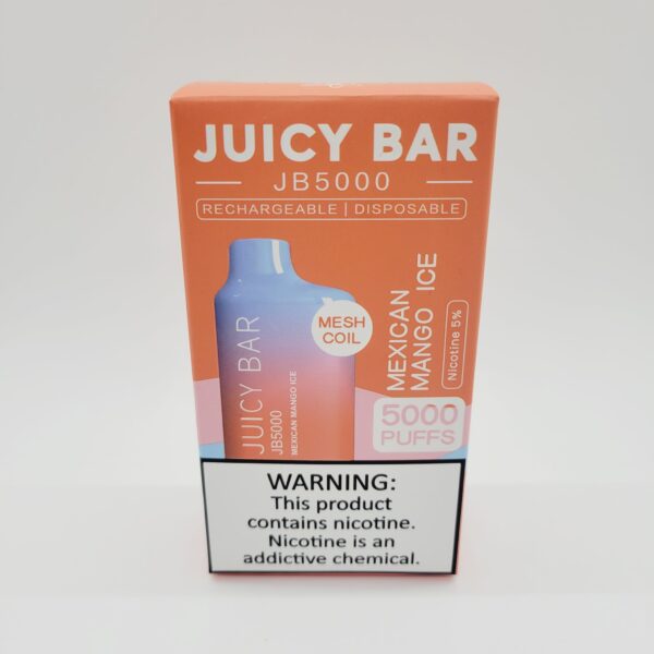 Juicy Bar JB5000 Mexican Mango Ice Rechargeable Disposable Vape