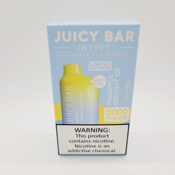 Juicy Bar JB5000 Pineapple Coconut Ice Rechargeable Disposable Vape