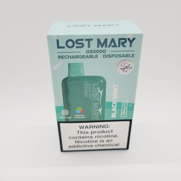 Lost Mary OS5000 Black Mint