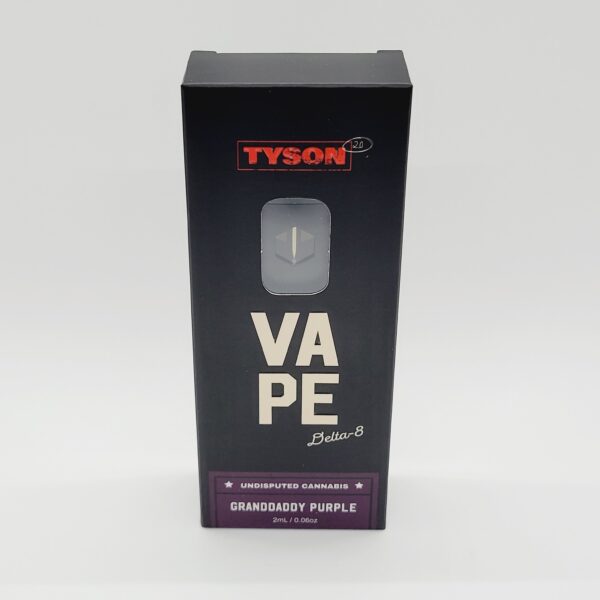 Tyson 2.0 Detla-8 2ml Disposable Vape Granddaddy Purple