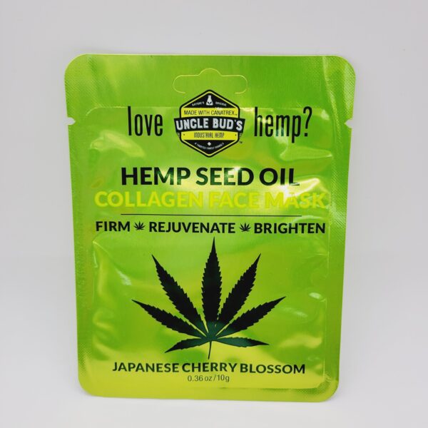 Uncle Bud's Collagen Hemp Seed Oil Face Mask