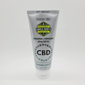 Uncle Bud's CBD Personal Lubricant Tangerine Scented