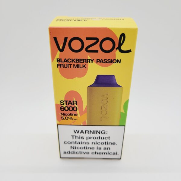 Vozol Star 6000 Blackberry Passion Fruit Milk