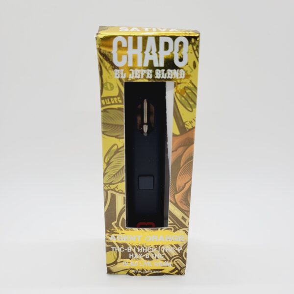 Chapo Extrax 3.5g El Jefe Blend Agent Orange Disposable Vape