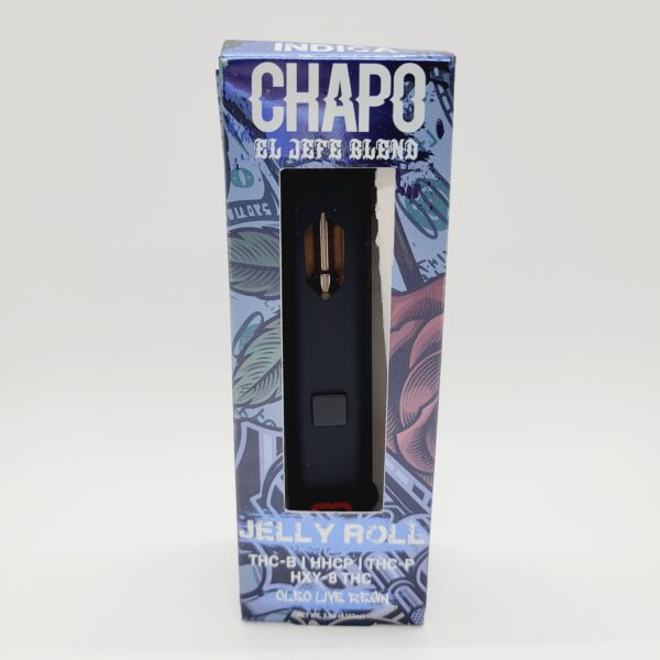 Chapo Extrax 3.5g El Jefe Blend Jelly Roll Disposable Vape